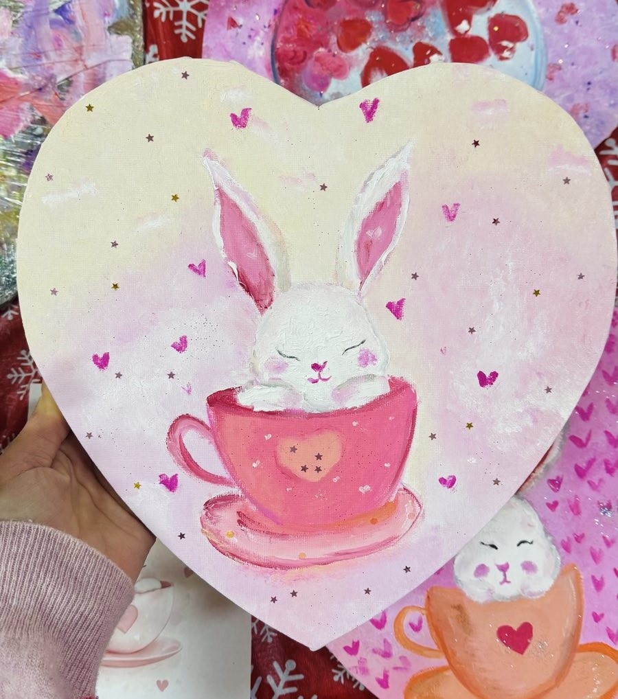 Валентинка. Майстер-клас Sweet Gallery Studio.